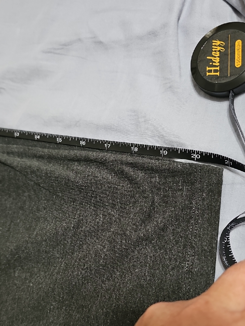 oh! mamma 2x Charcoal Maternity Capri Leggings - Picture 4 of 5